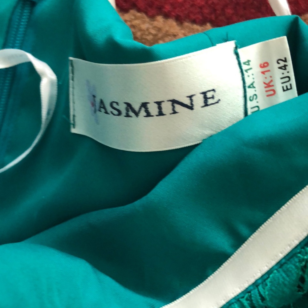 🧚🏽JASMINE🧚🏽NINFA STRAPLESS LACE COCKTAIL DRESS - Picture 8 of 9